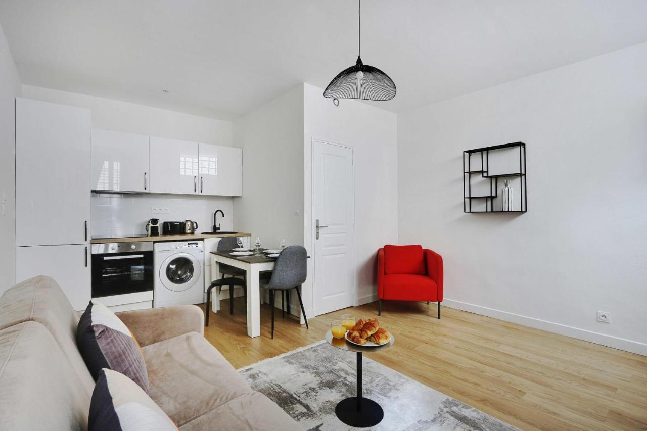 Ferienwohnung Charming Appart 4P1Br Le Marais Paris Exterior foto
