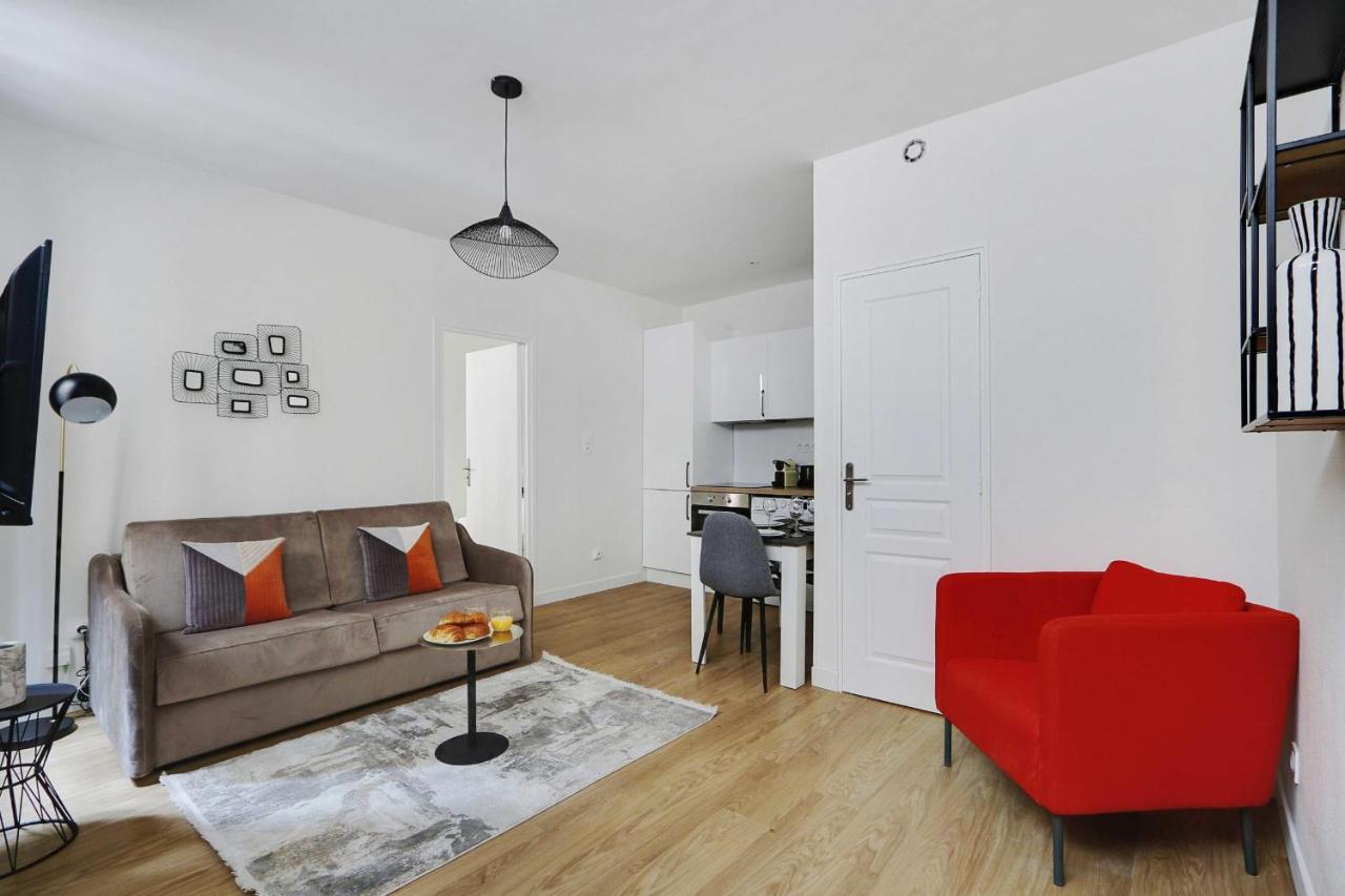 Ferienwohnung Charming Appart 4P1Br Le Marais Paris Exterior foto